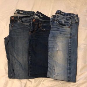 American Eagle skinny jeans size 0